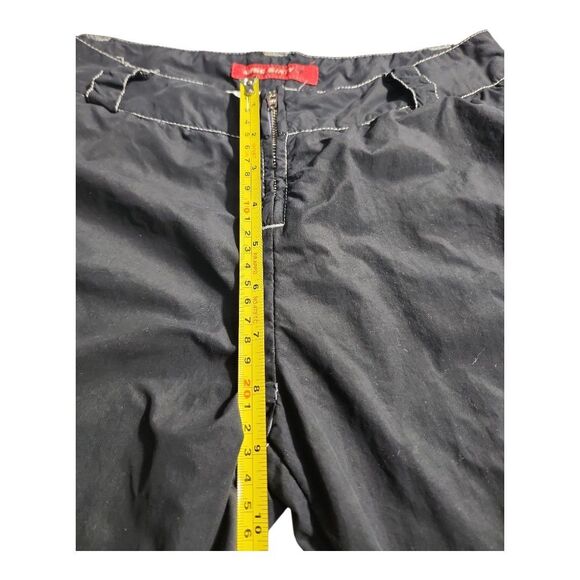 RARE Vintage Miss Sixty Nylon Cargo Pants Y2K Low R 90s Women Sz 27 Bold Italian - Picture 5 of 15